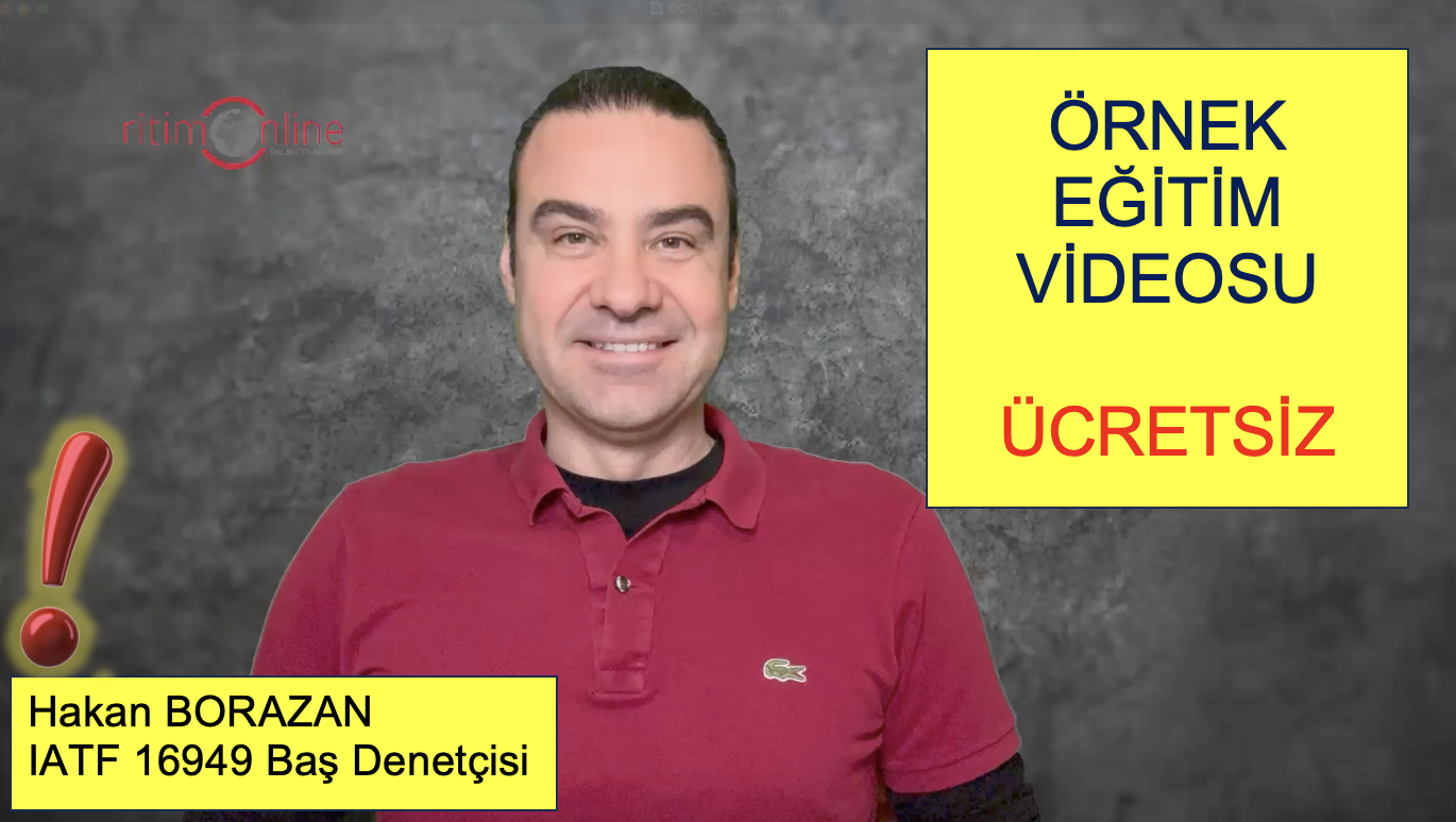Örnek Eğitim Videosu